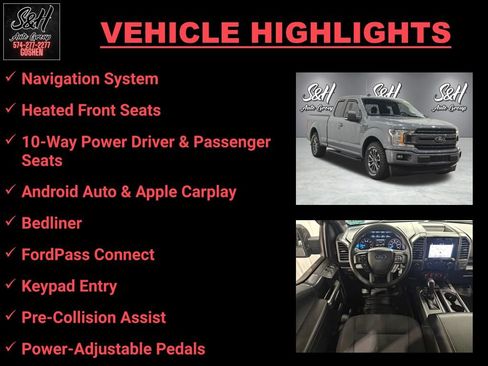 Used 2019 Ford F150 XLT w/ Equipment Group 302A Luxury RWD image 3