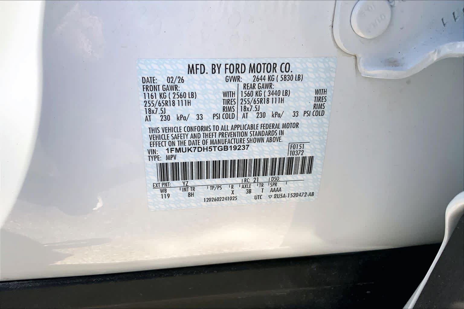 Used 2026 Ford Explorer Active RWD image 36
