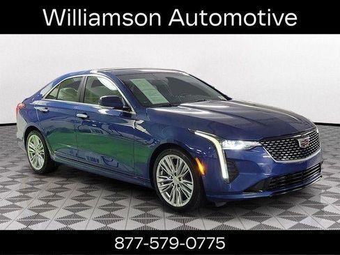 Certified 2023 Cadillac CT4 Premium Luxury RWD image 1