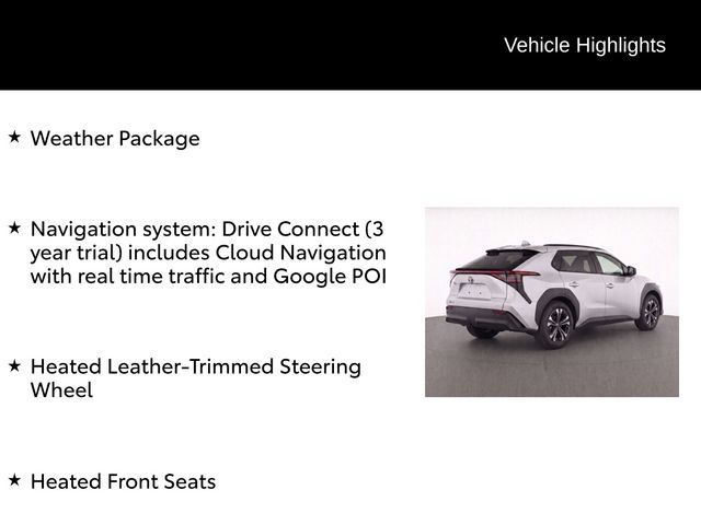 Certified 2024 Toyota bZ4X AWD w/ Weather Package image 7