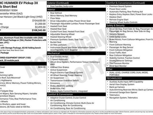 Used 2025 GMC Hummer EV 3X AWD/4WD image 19