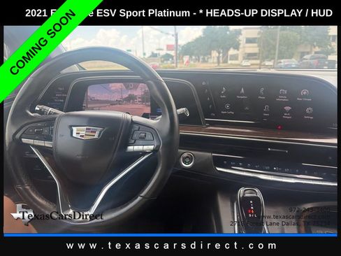 Used 2021 Cadillac Escalade ESV Sport Platinum AWD/4WD image 7