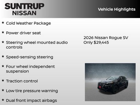 New 2026 Nissan Rogue SV AWD/4WD image 8