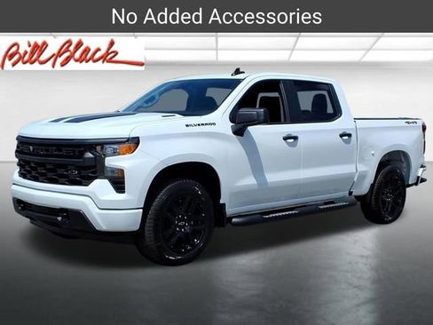 New 2026 Chevrolet Silverado 1500 Custom w/ Rally Edition AWD/4WD image 1