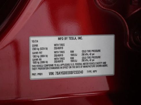 Used 2025 Tesla Model Y Long Range AWD/4WD image 36