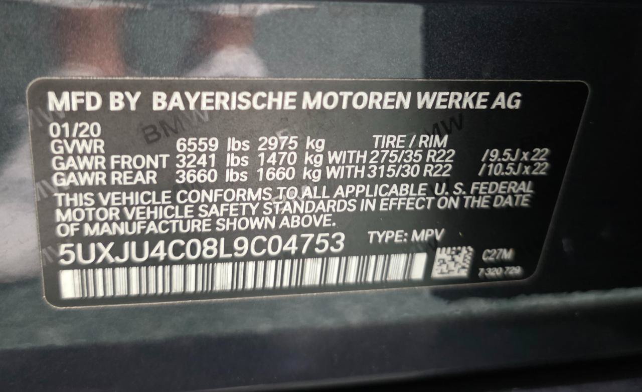 Used 2020 BMW X5 M50i w/ Executive Package AWD/4WD image 56