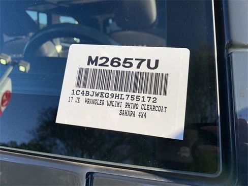 Used 2017 Jeep Wrangler Unlimited Sahara w/ Connectivity Group image 35