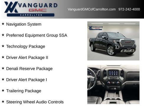 Used 2022 GMC Sierra 1500 Denali w/ Denali Reserve Package AWD/4WD image 6