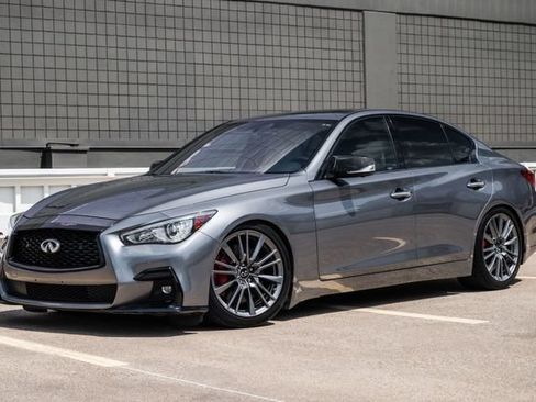 Used 2021 INFINITI Q50 Red Sport 400 w/ Proactive Package RWD image 34