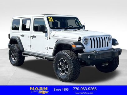Used 2021 Jeep Wrangler Unlimited Sport w/ Sun And Sound Package