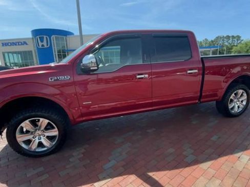 Used 2015 Ford F150 Platinum w/ Trailer Tow Package AWD/4WD image 6