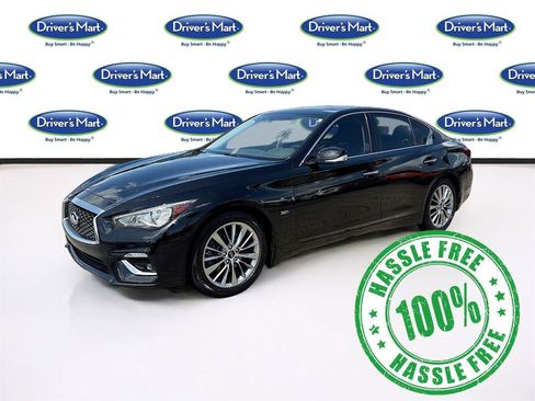 Used 2019 INFINITI Q50 Luxe w/ Cargo Package (L96) RWD image 3