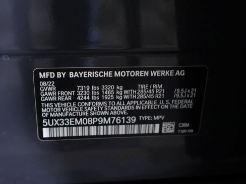 Used 2023 BMW X7 M60i w/ Executive Package AWD/4WD image 72