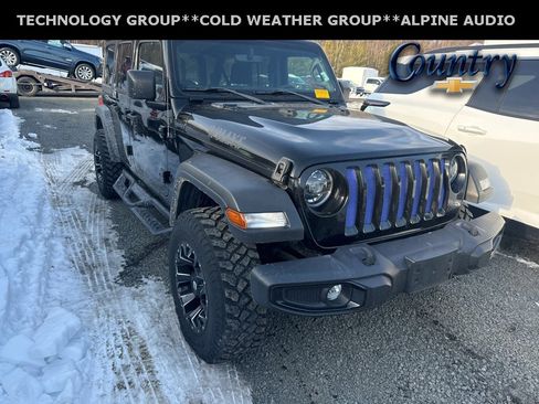 Used 2022 Jeep Wrangler Unlimited Sport image 1