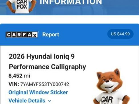 Used 2026 Hyundai Ioniq 9 Calligraphy AWD/4WD image 5