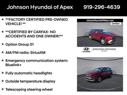 Certified 2025 Hyundai Tucson SE FWD image 6