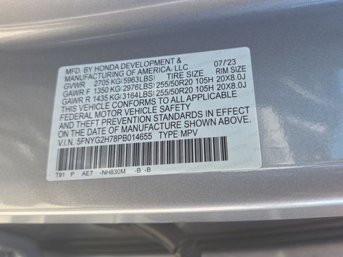 Used 2023 Honda Pilot Touring image 21