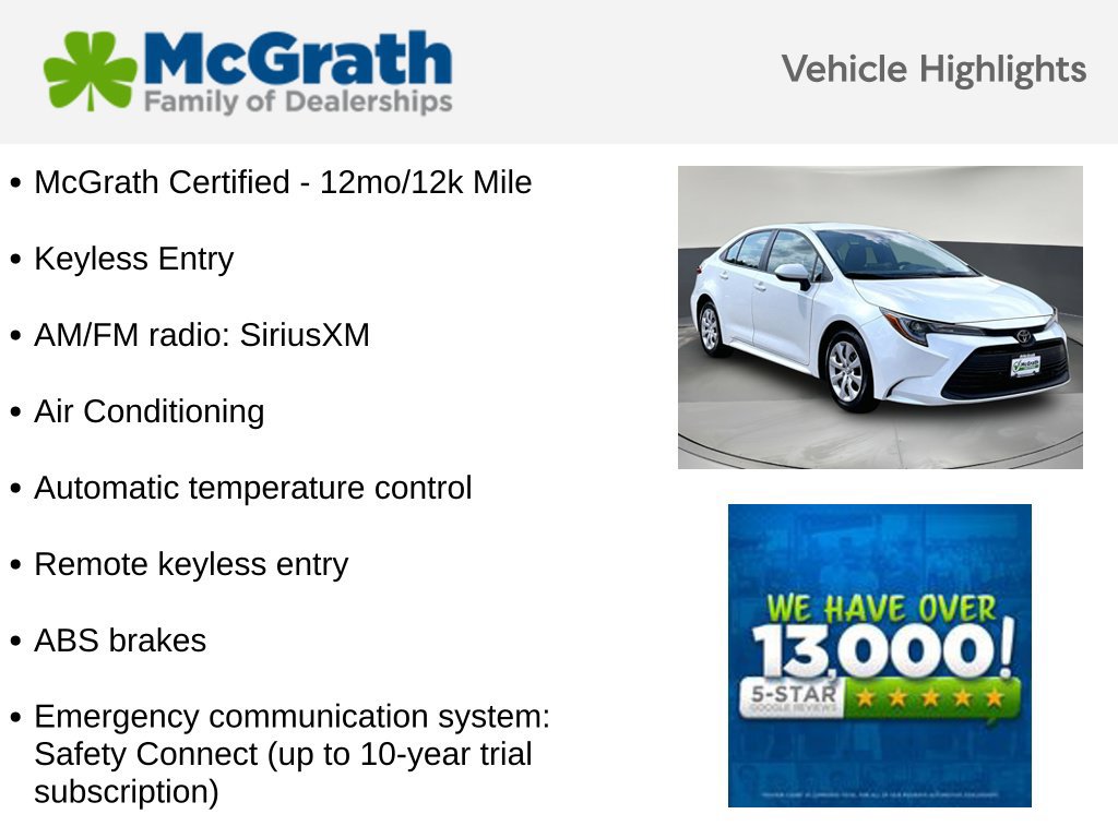 Used 2025 Toyota Corolla LE FWD image 6