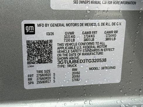 New 2026 GMC Sierra 1500 SLE AWD/4WD image 26