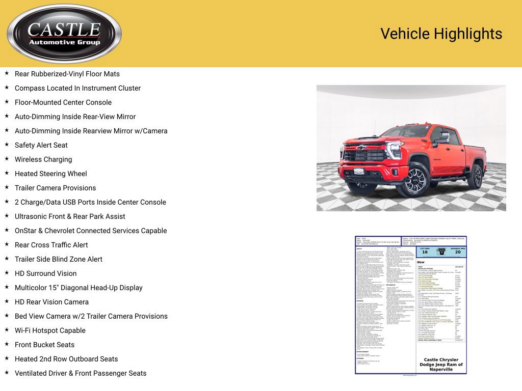 Certified 2024 Chevrolet Silverado 3500 LTZ w/ LTZ Plus Package AWD/4WD image 24