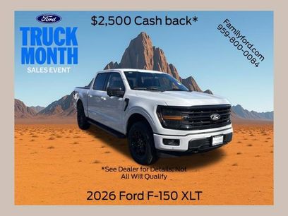 New 2026 Ford F150 XLT w/ Equipment Group 302A MID
