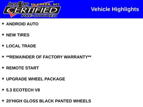 Used 2023 Chevrolet Silverado 1500 Custom Trail Boss AWD/4WD image 3