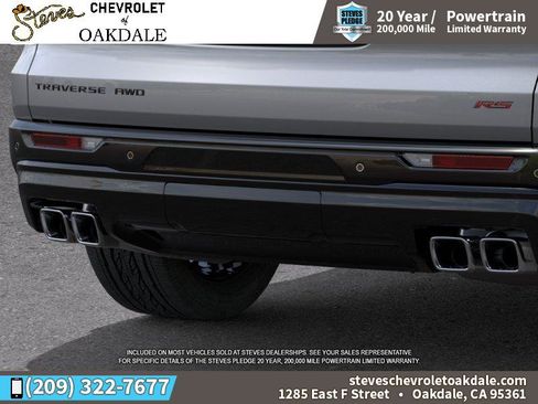 New 2026 Chevrolet Traverse RS w/ LPO, Floor Liner Package AWD/4WD image 14