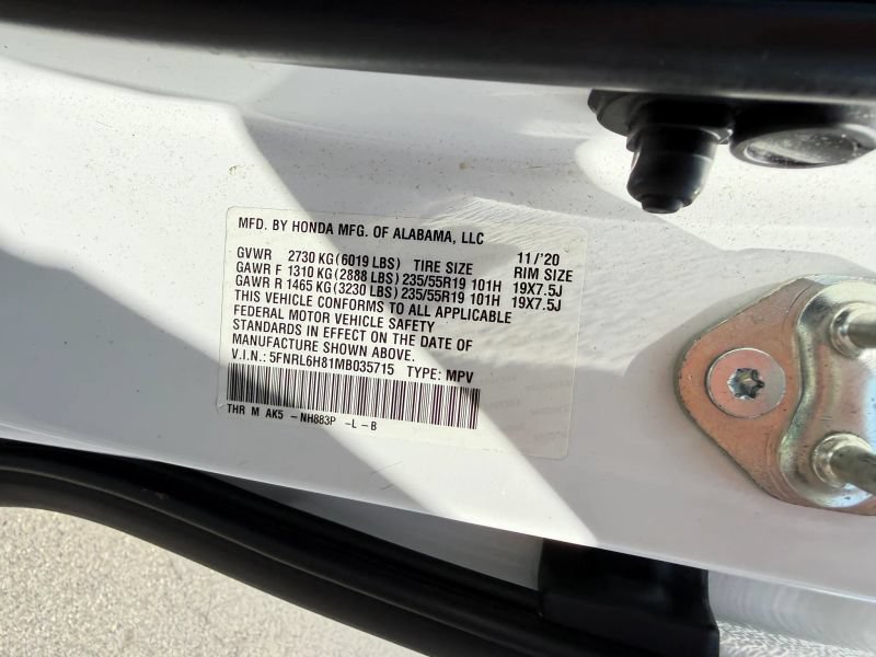 Used 2021 Honda Odyssey Touring image 43