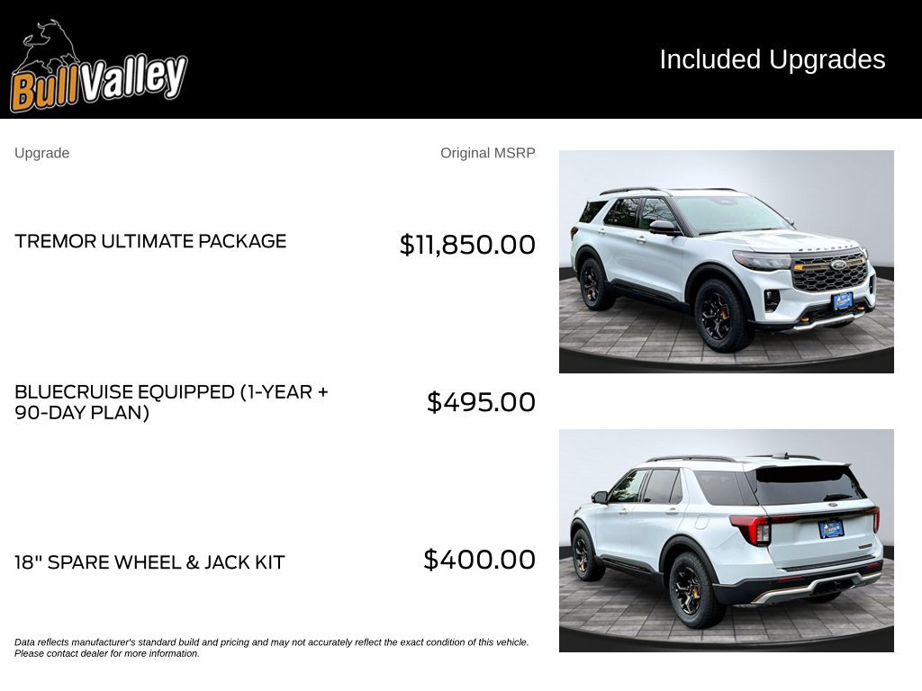 New 2026 Ford Explorer Tremor w/ Tremor Ultimate Package AWD/4WD image 9