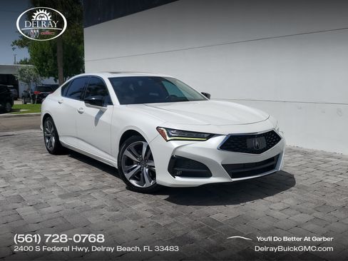 Used 2021 Acura TLX w/ Advance Package FWD image 1