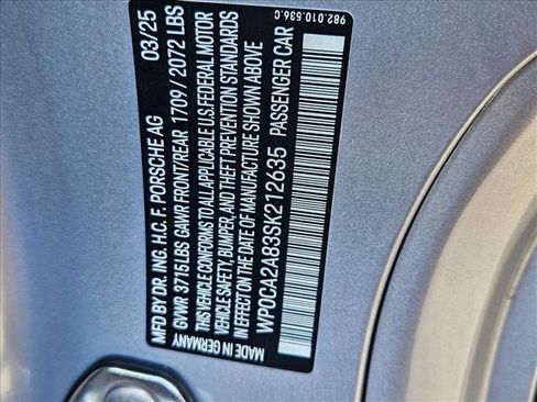 Used 2025 Porsche 718 Boxster image 20