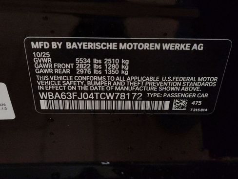 New 2026 BMW 540i xDrive 540i xDrive w/ M Sport Package image 17