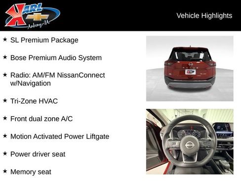 Used 2023 Nissan Rogue SL w/ SL Premium Package AWD/4WD image 2
