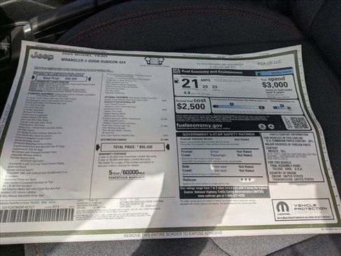 New 2025 Jeep Wrangler Rubicon w/ Convenience Group image 17