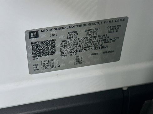 Used 2019 Chevrolet Equinox LT image 12