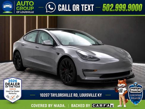 Used 2022 Tesla Model 3 Performance AWD/4WD image 1
