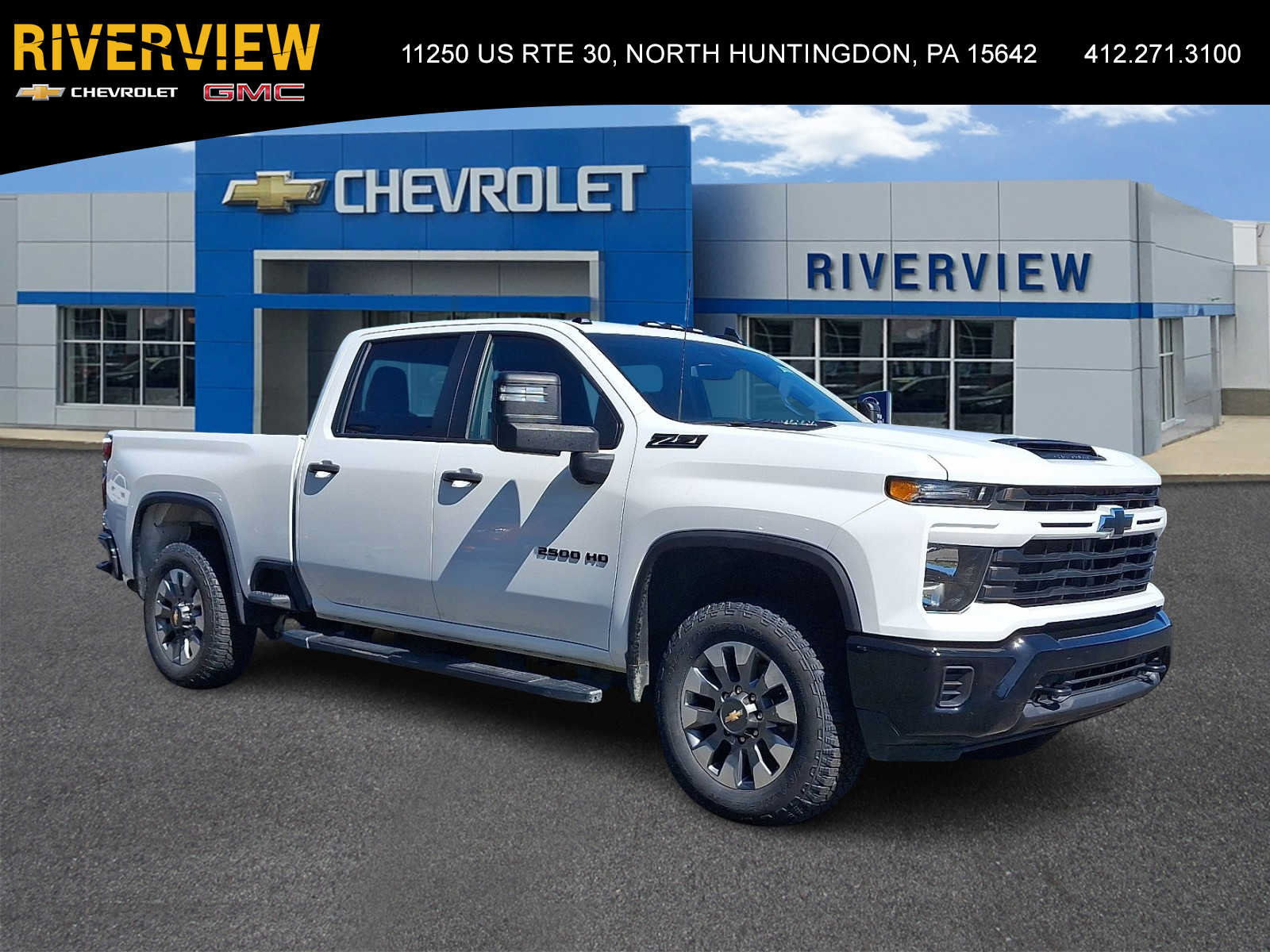 Used 2024 Chevrolet Silverado 2500 Custom w/ Custom Convenience Package AWD/4WD image 1
