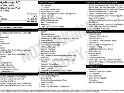 Used 2024 Dodge Durango R/T AWD/4WD image 35