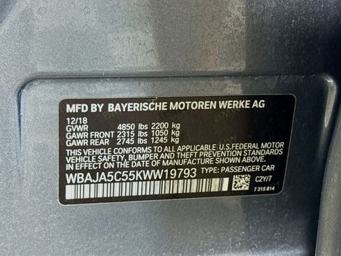 Used 2019 BMW 530i image 40