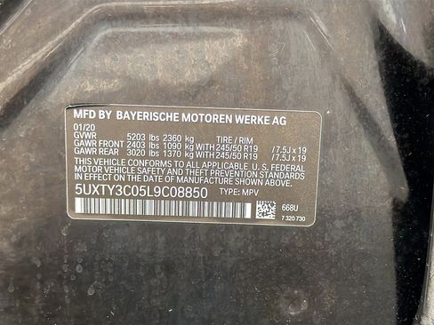 Used 2020 BMW X3 sDrive30i w/ Convenience Package RWD image 43