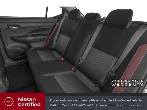 Certified 2025 Nissan Versa SR w/ Trunk Package FWD image 8