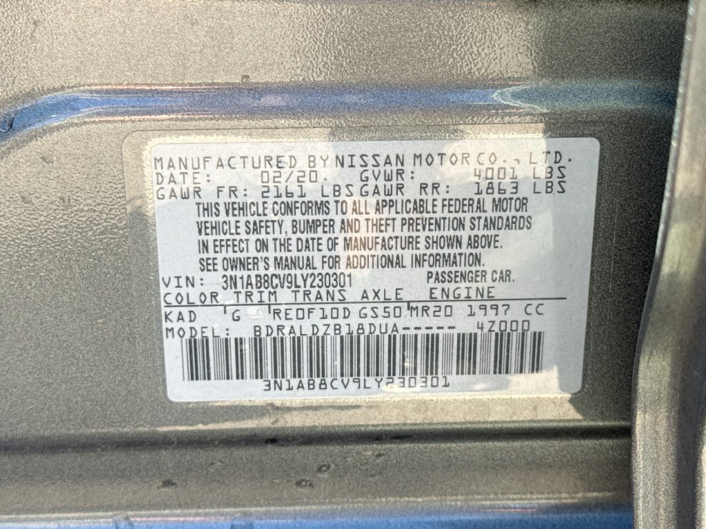 Used 2020 Nissan Sentra SV FWD image 41