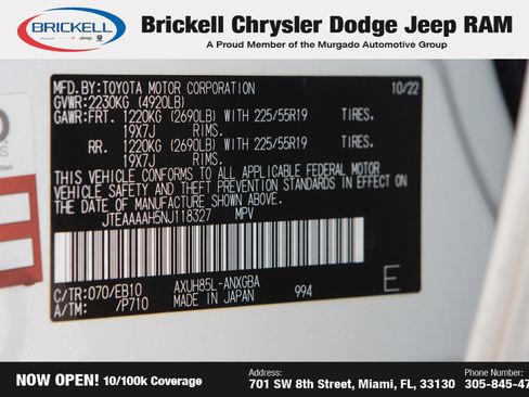 Used 2022 Toyota Venza XLE image 36