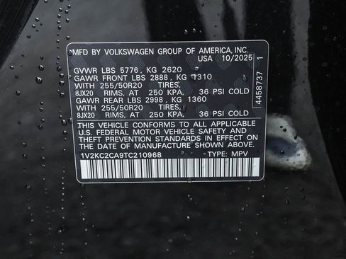 New 2026 Volkswagen Atlas Cross Sport SE image 46