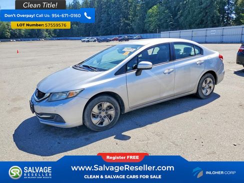 Used 2014 Honda Civic LX image 1