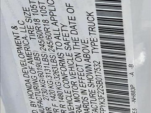 New 2025 Honda Ridgeline Sport+ image 17