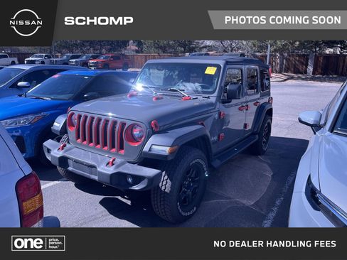Used 2021 Jeep Wrangler Unlimited Sport image 1