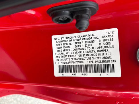 Used 2018 Honda Civic Si image 30