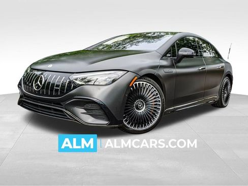 Used 2023 Mercedes-Benz EQE AMG 4MATIC Sedan w/ Pinnacle Trim Package image 1