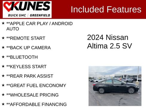 Used 2024 Nissan Altima 2.5 SV image 2